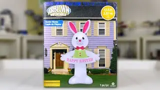 Gemmy 12.5FT GIANT EASTER BUNNY Airblown Inflatable (Walmart / Yard Inflatables Exclusive)