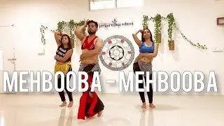 Mehbooba Mehbooba - Bellydance Fusion || Arun Bhardwaj Choreography #Shorts