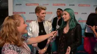 Travis Flores and Shira Strongin Interview at The Matchbreaker Movie Premiere