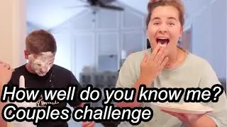 How well do you know me couples challenge | Weekend VLOG painting our kitchen!