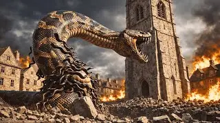 Anaconda Gigante Ataca Londres 🇬🇧 | Película CGI 4K de Monstruos Épica