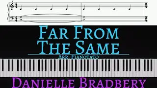 Danielle Bradbery - Far From The Same | Piano cover by Pianotato