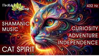 Shamanic Music | Cat Spirit | Curiosity, Adventure & Independence | 432 Hz