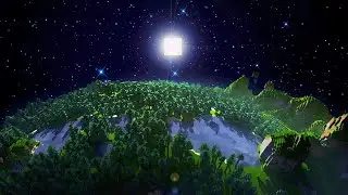 Minecraft Calm Remix [ Audio Visualizer ]
