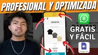 Como crear un Catalogo Digital tipo TIENDA Online 🔴 GRATIS en Google Sites