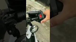 Ganteng!! Supermoto Viar cross x 150 !! #supermoto #fyp #crf #crf150l #klx #wr155 #honda #fypシ゚