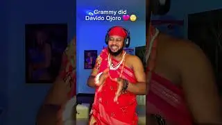 Davido ff. King Nebuchadnezzar. Good music Grammy why?