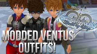 Kingdom Hearts Birth by Sleep - Modded Ventus Outfits - Sora, Naruto and More!