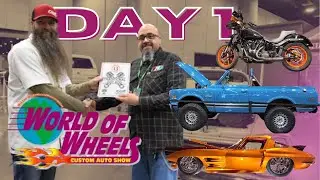 Первый день - AMD Garage захватывает World of Wheels Birmingham 2026