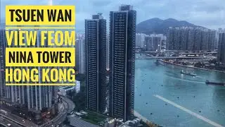 L’Hotel Nina tower Hong Kong view of the Tsuen Wan city from the 41th floor by Santosh Rai