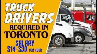 TRUCK DRIVERS REQUIRED IN TORONTO |HOW TO APPLY |JOBS IN CANADA #driverjobsincanada