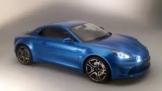 Pr&eacute;sentation officielle de la Renault Alpine A 110
