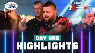 THE CHAMP IS HERE! | Day One Highlights | 2023 Bahrain Darts Masters