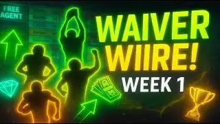 Best Waiver Wire Pickups Before Week 1! Fantasy Football 2025