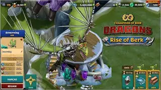 RARE ARMORWING DRAGON MAX LEVEL 175 TITAN | DRAGONS: RISE OF BERK