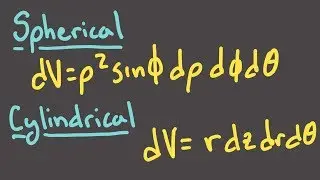 Calculus 3, Session 29 -- Integration in cylindrical and spherical coordinates