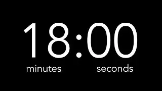 18 Minute Countdown Timer