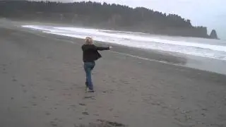 Happy Dance on First Beach, La Push WA