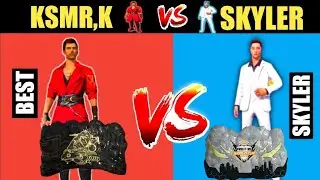 Skyler VS K || No Medkit use || Skyler OP Power