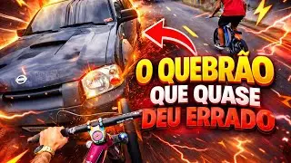 O QUEBR&Atilde;O QUE QUASE DEU ERRADO! (BIKE VLOG)