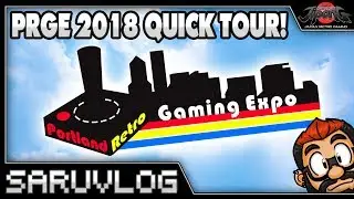 SARUVLOG - Portland Retro Gaming Expo 2018 Quick Tour!