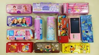 Mega Pencil Box Collection, password pencil case, bottle pencil box, geometry box, school stationery