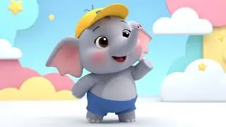 Five Little Elephants 🐘 | Counting Song for Kids | Nursery Rhymes | Bop Bop Boom