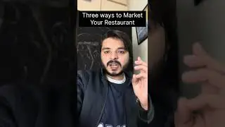 Three effective ways of marketing for restaurants.