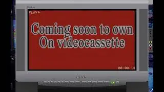 (fake) Disney home video red and blue bumpers but on a Sony CRT TV (￼made my Jaden)