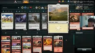 WR Aggro Draft run in MTG Arena