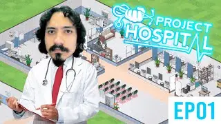 Como jogar Project Hospital? EP01 - Como construir um hospital do zero