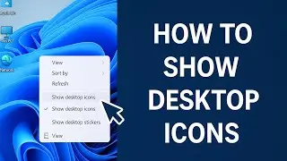 DESKTOP ICONS HOW TO SHOW IN LAPTOP ||MSCOMPUTERS ||HUSNABAD