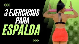 Rutina Para Espalda Solo Con Bandas Elásticas En Casa.