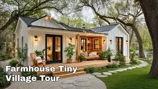 Early Retirement Tiny Home Village | Modern Farmhouse Designs You&rsquo;ll Love