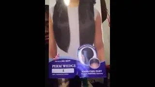 Perm Wedge Custom Lace Wig Sensationnel