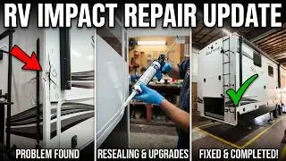 Grand Design RV Solitude RV Impact Damage RV Shop Update