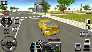 Real Taxi Driver Simulator 2019 (by Fun Game Sim Publishing) Android Gameplay [HD]