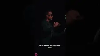 Mark Hoppus present the Bass Magazine Lifetime Achievement Award to Mike Dirnt. 22/1/2026