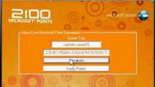 microsoft points generator
