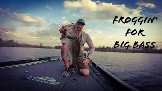 I FINALLY Caught My FIRST Frog Fish of the YEAR!!! ||  Froggin' for BIG BASS