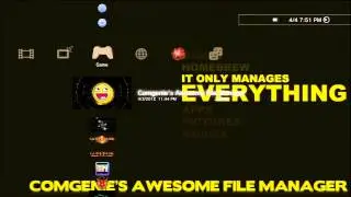 PS3 Comgenie's Awesome File Manager Animated Icon