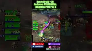 Cragmaw the Infested Part 2 of 4 Resto Druid Mythic + 26 Underrot TYRANNICAL VOLCANIC SANGUINE