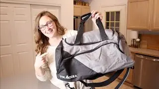 Tolaccea Gym Bag Review | 47L Large Sport Duffel Bag with Shoe Compartment Wet Compartment