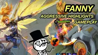 FANNY Aggressive Highlights Gameplay | CarlTzy is on Fire!!!💥 | MLBB
