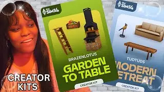 Давайте рассмотрим новые наборы CC CREATOR от TudTuds и BrazenLotus #sims4