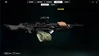 Real Marine Reviews Weapons in Squad: M240