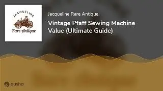 Vintage Pfaff Sewing Machine Value (Ultimate Guide)