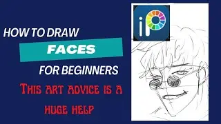 🎨HOW TO DRAW FACES FOR BEGINNERS 🎨/ Art Advice to improve your art #howtodraw #arttips #beginners