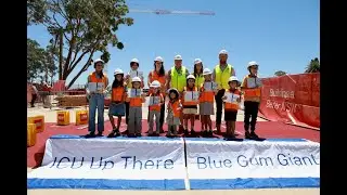 Video The Ryde Hospital Redevelopment Names their Cranes 10th Dec 2025