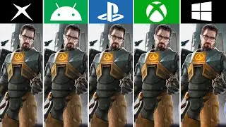 Half Life 2 (2004) ПК против Xbox против PS3 против Android против Xbox 360 (Что лучше!)